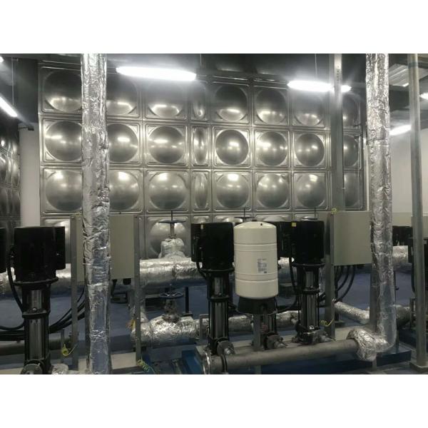 100m3 SS304 Square Stainless Steel Tank Water Storage 5000l