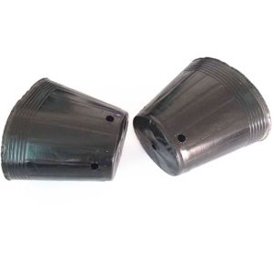 China Manufactory custom design PS PVC plastic soft planters for tree flower seedlings on sale