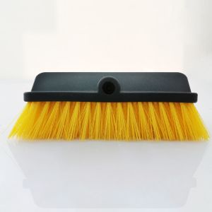 Hard Bristle Bi Level Floor Scrub Brush For Deck Concrete Pole Not Included