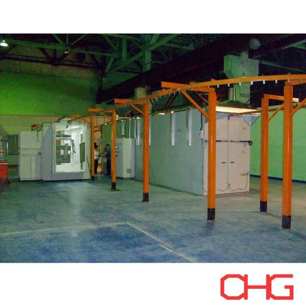 Mini Order Qty 1 Set Customized Powder Coating Line with Manual Spray Guns and