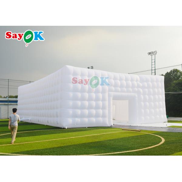 8x12x5m Inflatable Air Tent With Led Light Inflatables Cube Tent wedding