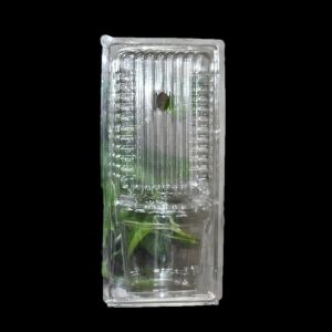 China Custom Transparent Plastic Disposable Clamshell Flower Seedlings Transport Blister Pack For Flower Green Plants on sale