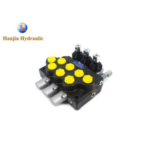 Monoblock Directional Control Valve SD5/3 Thress Sections Manual valve