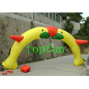 Cheap Oxford Sewn Structure Inflatable Dolphin Arch Water Proof For Events for sale