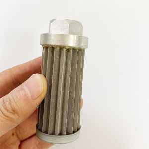 SS 304 316 Wire Mesh Filter Cartridge / Pleated Filter Elements For Polymer Melt