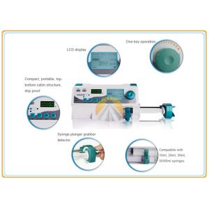 Professional Single Syringe Infusion Pump 86.0k-106.0kPa Operating Atmospheric