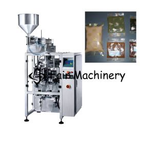 3PH Tomato Ketchup Pouch Packing Machine , 2.5Kw 50BPM Pouch Filling Packing