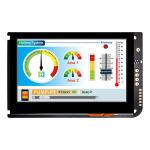 4.3 Inch UART Capacitive Touch Screen TFT LCD 800x480 Display With LCD