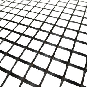 Geotextile for Roadbed Solidification 1m-6m Width 80-80 PET Biaxial Polyester