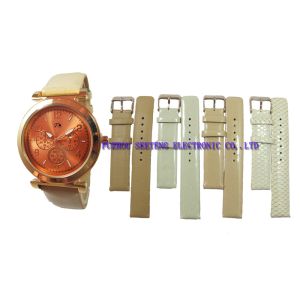 Popular leather strap with other replaceable band and color customized for
