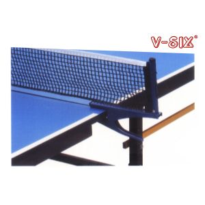 Folding Table Tennis Equipment , Blue / Black Ping Pong Table Set For Play