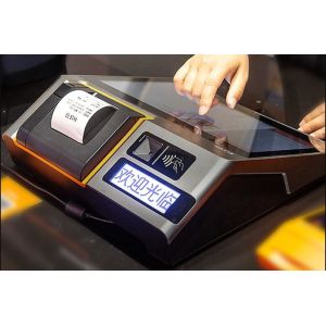 All In One Touch Screen Cash Register 80mm Thermal Printer With NFC 4G LTE