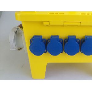 Simplified Handling Electrical Distribution Box Spring Loaded Cover