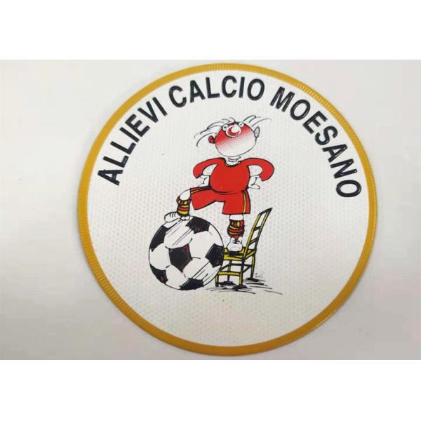 Personalized Custom Clothing Patches Iron On Heat Transfer 3D Embossed Logo