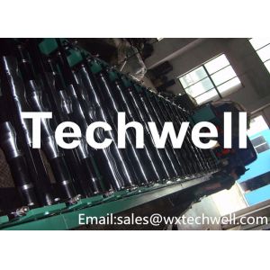 Chain Drive Roof Tile Making Machine With Touch Screen PLC Frequency Control