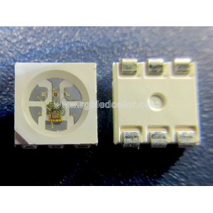 sk6822 smart led continue signal transfer with one dead led