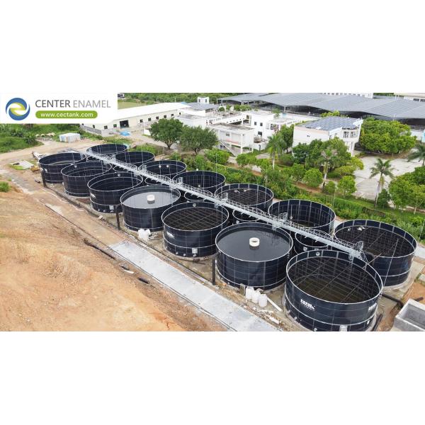 Quality Optimizing Installation And Construction Efficiency Bolted Steel Tanks For Fish Farming Tanks wholesale