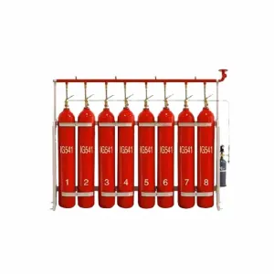 Cheap 10s Inert Gas Fire Suppression System Lightweight Low Maintenance for sale