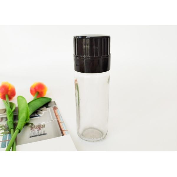 Quality Clear Plastic Pepper Grinders Plastic Grinder Glass Jars 100ml Capacity wholesale