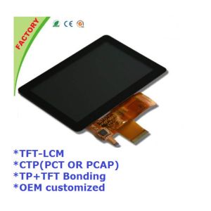 5" Touch screen panel and LCM and optical bonding for Industrial control device