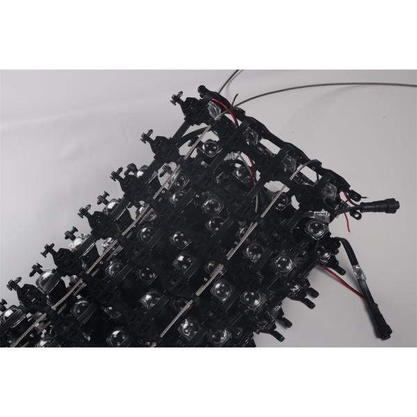 foldable led screen Outdoor LED Mesh Display Screen Full Color P50 DC12V 25MM