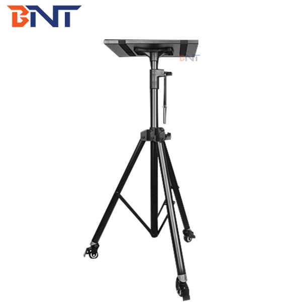 Quality projection stand with snap-on casters projector floor tripod wholesale