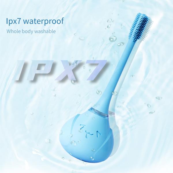 Quality Waterproof Ultrasonic Sonic 360 Degree Baby Children Kids Auto O-Shape  Electr Toothbrush wholesale