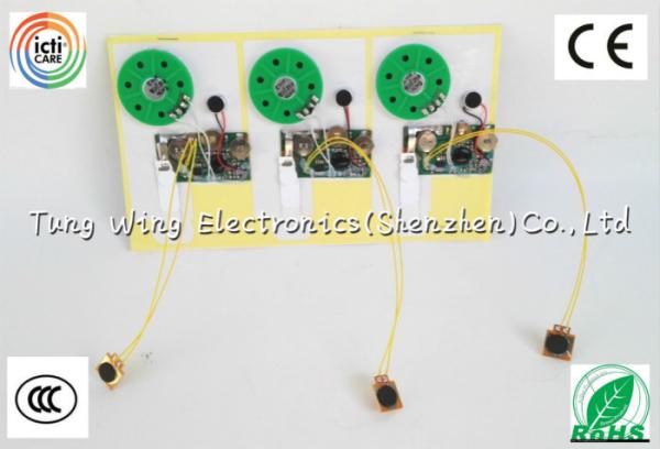 Quality Advanced 3V Sound Module For Cards With Playback Time Within 30s Easy To Install wholesale