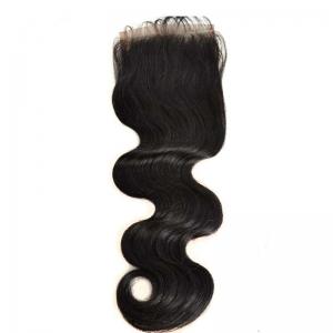 Cheap Silky Soft Virgin Human Hair Qingdao Factory Malaysian Body Wave Lace Closure Free Shipping for sale