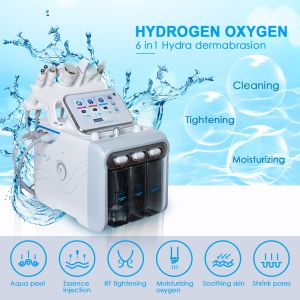 Nubway 6 handle skin whitening shrink pores hydro dermabrasion machine