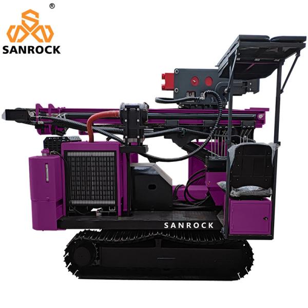 Ground Pile Driver Hydraulic Vibratory Hammer Photovoltaic Solar Pile Driver