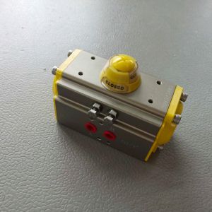 Pneumatic Rack And Pinion Actuator Pneumatic Piston Rotary control valve