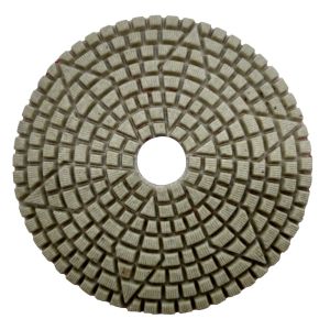 Marble Granite Bassalt Travertine Quartz 4 Step Flexible Polishing Pads Wet