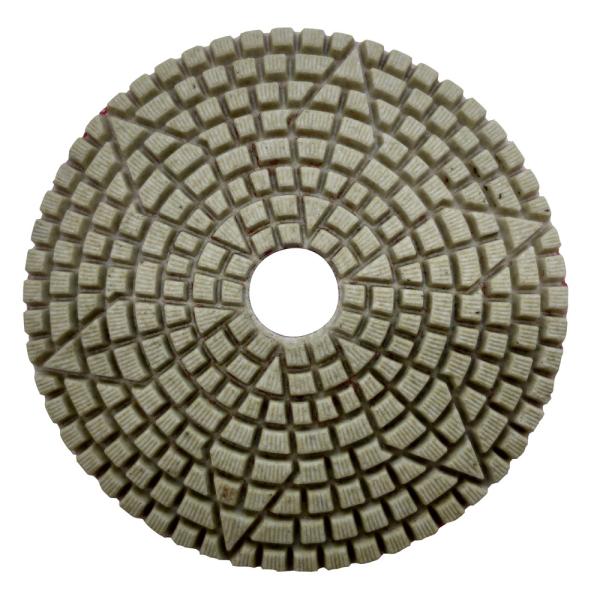 Marble Granite Bassalt Travertine Quartz 4 Step Flexible Polishing Pads Wet