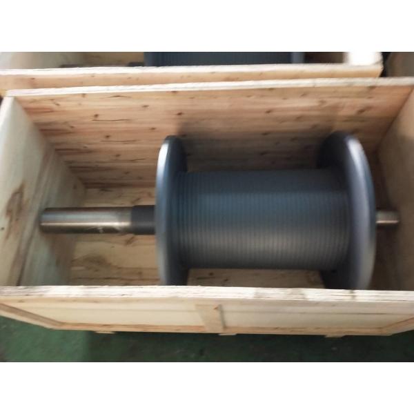High Standard Grooved Rope Winch Drum Slot Direction Left Or Right 50mm-2500mm