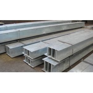 Customized Structural Steel Beams Special Shaped Profiles Recycled Reusable