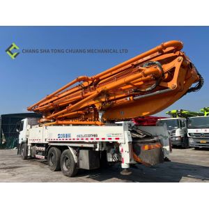 In 2014 Zoomlion Concrete Pump Truck With Large Displacement 6 Cylinders And 6