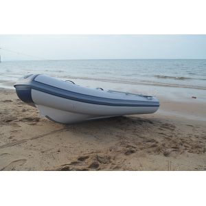 Front Locker Aluminum Rib Boat double layer flat bottom PVC or Orca Hypalon tube
