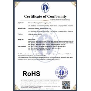 Shenzhen Taimeng Technology Co., Ltd Certifications