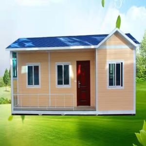 Prefabricated Modular Tiny Container Van House With Galvanized Steel Frame