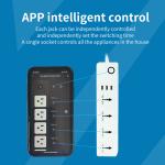 10A Current Tuya Wifi Lamp Socket Smart Home Automation Zigbee Outdoor Socket