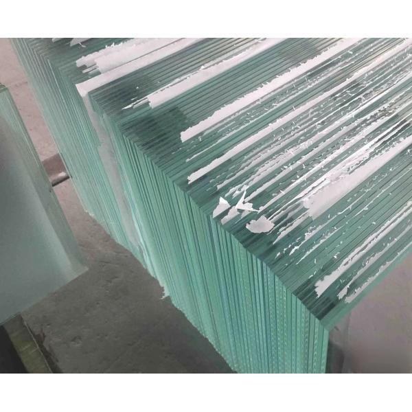 Quality UV Protected Impact Clear Tempered Laminated Flat Glass With Customized Edges wholesale
