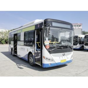 Transit Bus 20-40 Seat Electric City Bus With Auto Transmission LHD Public Bus