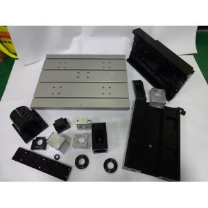 Tumbling Precision Machining Metal Parts UG CNC Titanium Parts Anodized