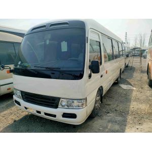 Toyota Van Second Hand Used Coaster Bus 30seats Diesel Engine 14B 15B 1HZ 2016