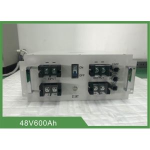 Topband 30.72KWh 48V 600Ah Electric Forklift Battery With CAN Communication And LCD