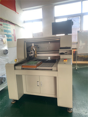 Quality 2 Working Table PCB Depaneling Router With 0.8/1.2/1.5/1.8/2.0mm Routing Bits wholesale