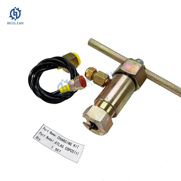 Quality Atlas Copco Krupp Hydraulic Breaker Charging Kit For N2 Gas Accumulators Nitrogen wholesale