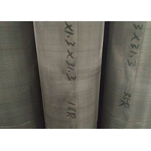 Security Stainless Steel Square Wire Mesh / Woven Wire Cloth Mesh