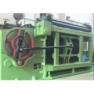 84 x 120mm Mesh Size Low Noise Automatic Gabion Basket Machine For Max Width